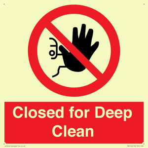 Closed for Deep Clean